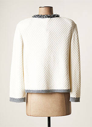 Veste casual blanc DEVERNOIS femme