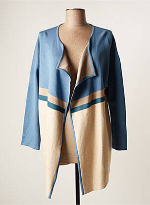 Veste casual bleu DEVERNOIS femme