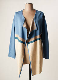 Veste casual bleu DEVERNOIS femme