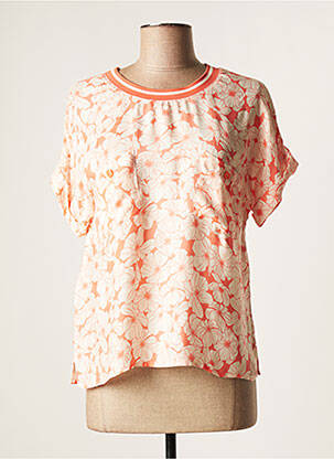 Blouse orange DEVERNOIS femme