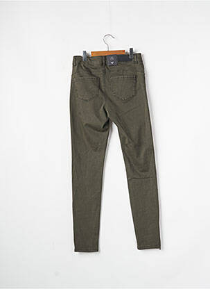 Pantalon slim vert VERO MODA femme