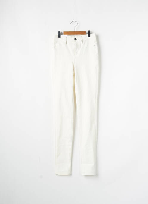 Pantalon slim blanc GUESS pour femme