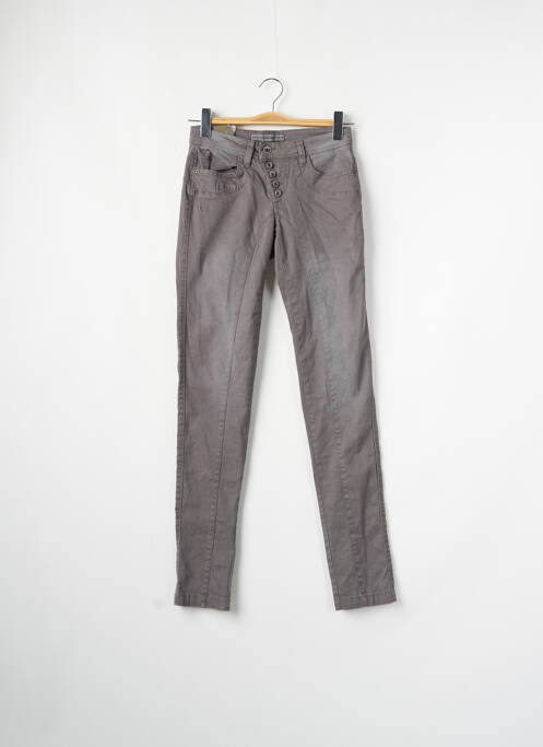 Pantalon slim gris STREET ONE pour femme