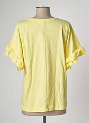 T-shirt jaune MANGO pour femme seconde vue