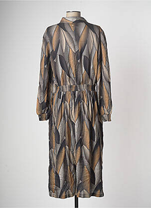 Robe longue marron MEXX femme