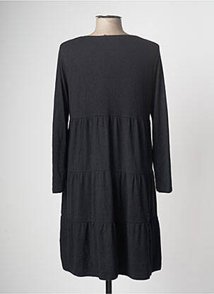 Robe mi-longue noir ZABAIONE femme