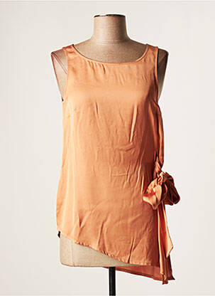 Top marron DEVERNOIS femme