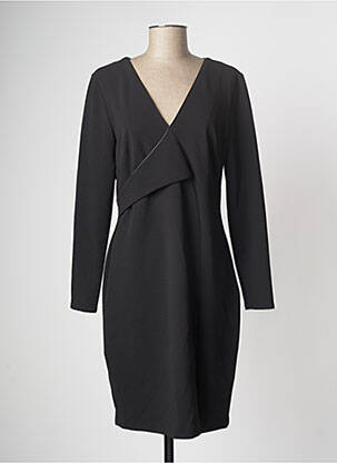 Robe mi-longue noir ASTRID BLACK LABEL femme