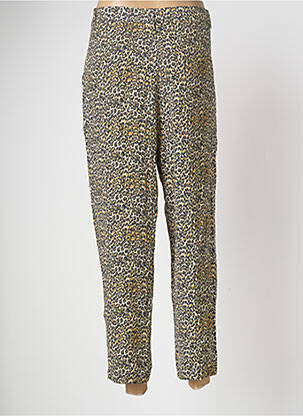 Pantalon droit jaune KOCCA femme