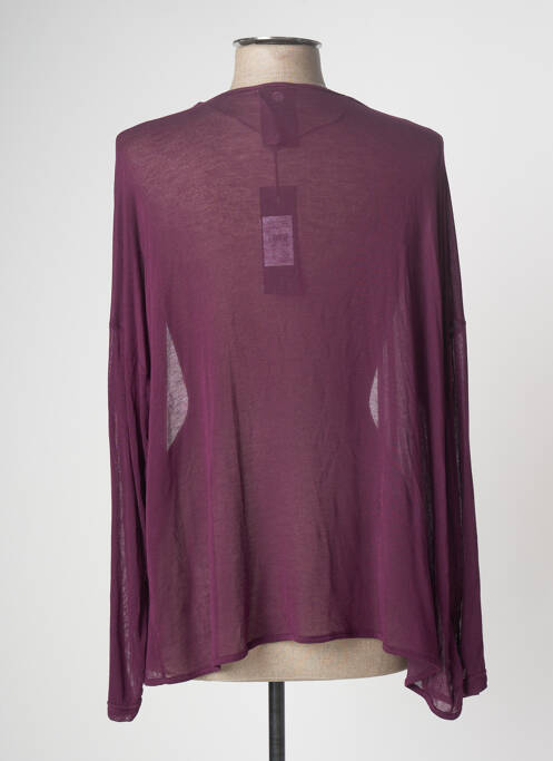 Gilet manches longues violet STREET ONE pour femme