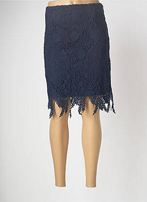 Jupe mi-longue bleu VERO MODA femme