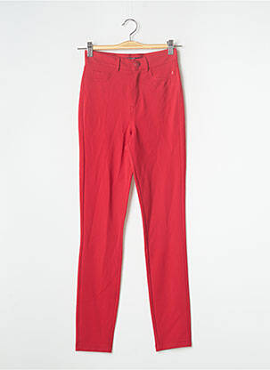 Pantalon slim rouge GUESS femme