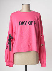 Sweat-shirt rose MANGO pour femme seconde vue