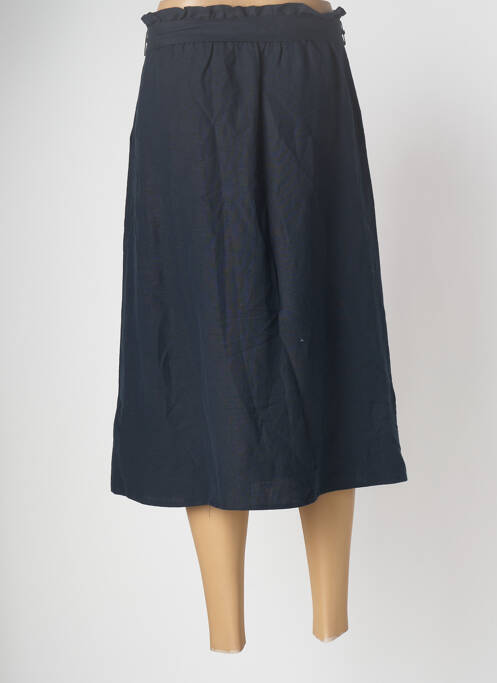 Jupe mi-longue bleu SUPERDRY pour femme