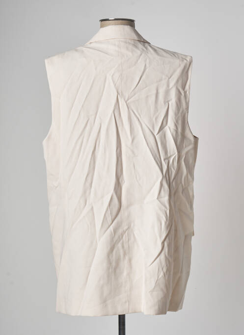 Gilet sans manche beige MANGO pour femme