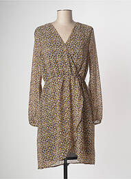 Robe mi-longue jaune ONLY femme
