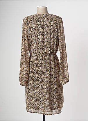 Robe mi-longue jaune ONLY femme