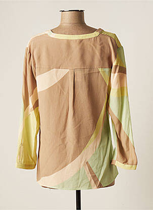 Blouse ocre DEVERNOIS femme