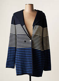 Veste casual bleu marine DEVERNOIS femme