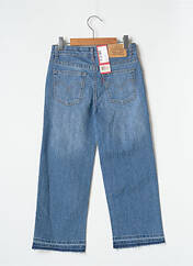 Jeans coupe large bleu LEVIS pour fille seconde vue