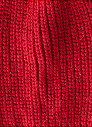 Chapeau rouge PIECES femme