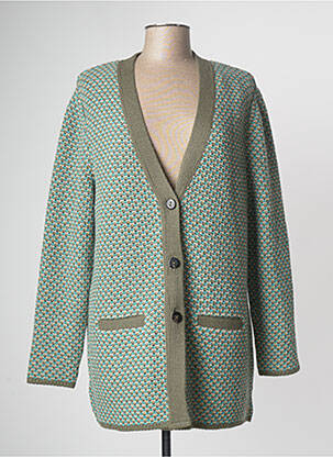 Veste casual kaki DEVERNOIS femme