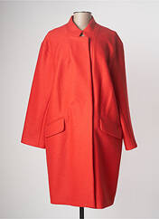 Manteau long rouge DEVERNOIS pour femme seconde vue