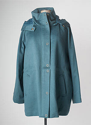 Manteau long vert DEVERNOIS femme