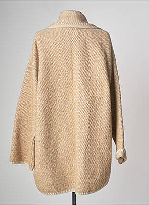 Manteau long beige DEVERNOIS femme