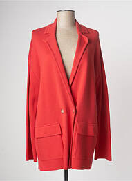 Blazer rouge DEVERNOIS femme