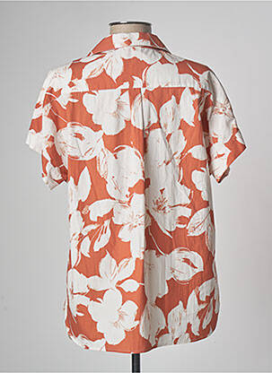 Chemisier orange DEVERNOIS femme