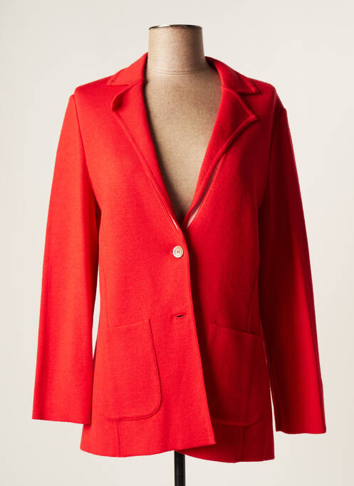 Veste casual rouge DEVERNOIS pour femme