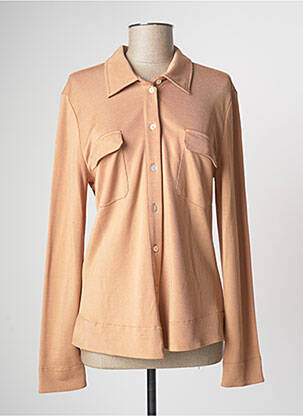 Chemisier marron DEVERNOIS femme