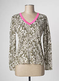 Pull kaki DEVERNOIS femme