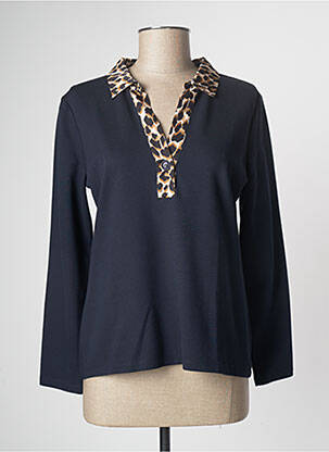 T-shirt bleu DEVERNOIS femme