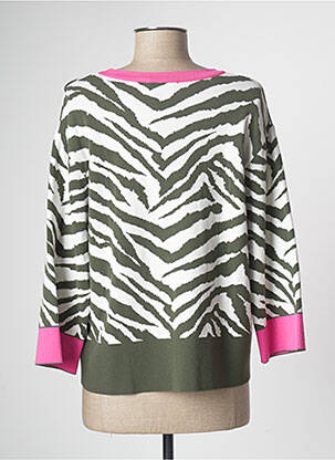Pull kaki DEVERNOIS femme