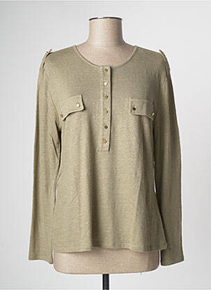 T-shirt vert DEVERNOIS femme