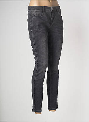 Jeans coupe slim noir STREET ONE femme