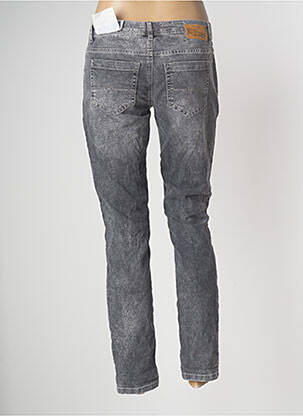 Jeans coupe slim gris STREET ONE femme