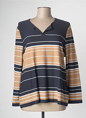 Pull bleu DEVERNOIS femme