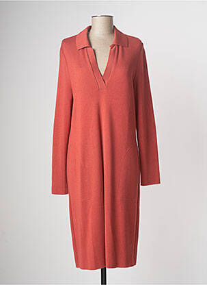 Robe pull rouge DEVERNOIS femme