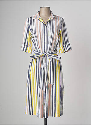 Robe mi-longue multicolore DEVERNOIS femme