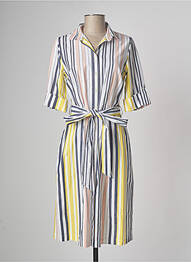 Robe mi-longue multicolore DEVERNOIS femme