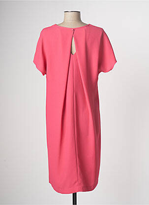 Robe mi-longue rose DEVERNOIS femme