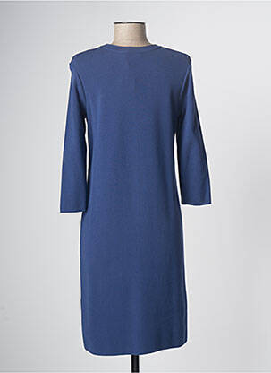 Robe pull bleu DEVERNOIS femme