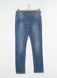 Jeans coupe slim bleu ASTRID BLACK LABEL femme