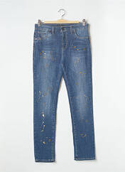 Jeans coupe slim bleu ASTRID BLACK LABEL pour femme seconde vue