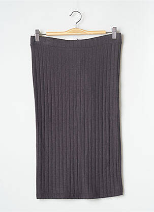 Jupe mi-longue gris ONLY femme