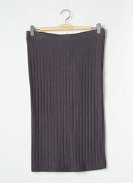 Jupe mi-longue gris ONLY femme