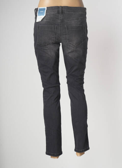 Jeans coupe slim noir STREET ONE pour femme